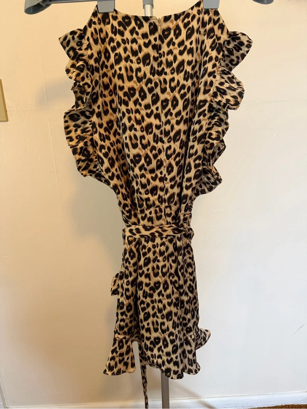 Dance & Marvel Leopard Romper NWT